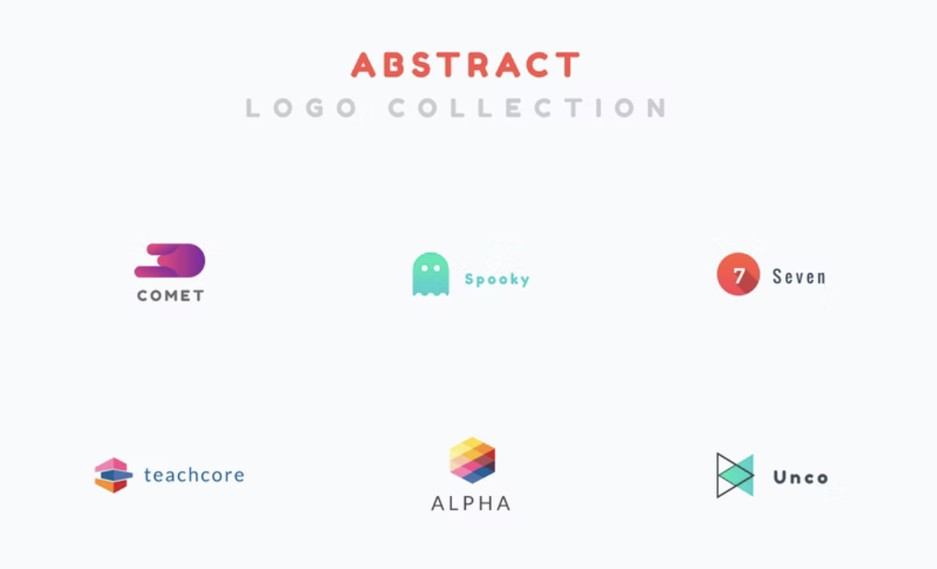 abstract logo types